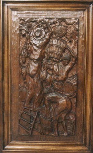 Quattro stagioni in legno , Bassorilievi scolpiti in legno, sculture contemporano, sculture moderno, sculture in legno, scultura in legno